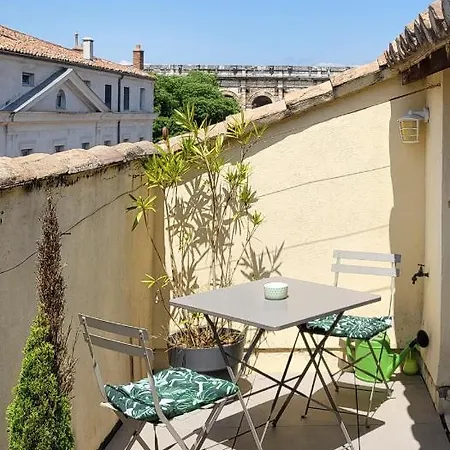 La Dolce Nimoise Terrasse 100 M Des Arenes Διαμέρισμα
