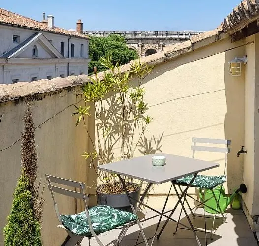 La Dolce Nimoise Terrasse 100 M Des Arenes アパート