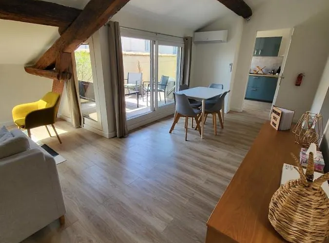 アパート La Dolce Nimoise Terrasse 100 M Des Arenes *